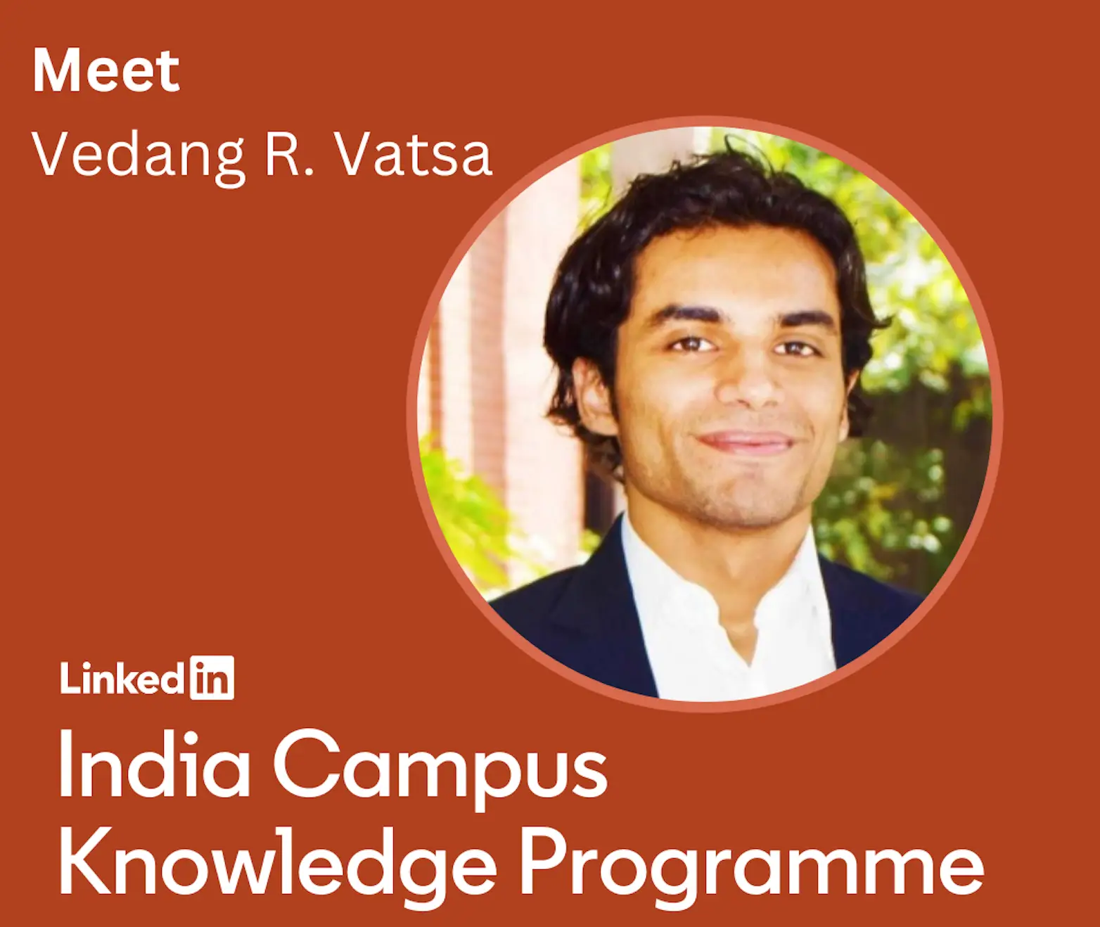 Vedang speaking engagement 8